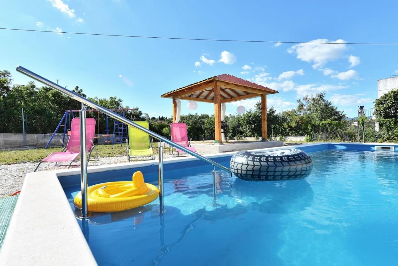 Holiday Home Nino With Amazing Swimming Pool Slatine Eksteriør billede