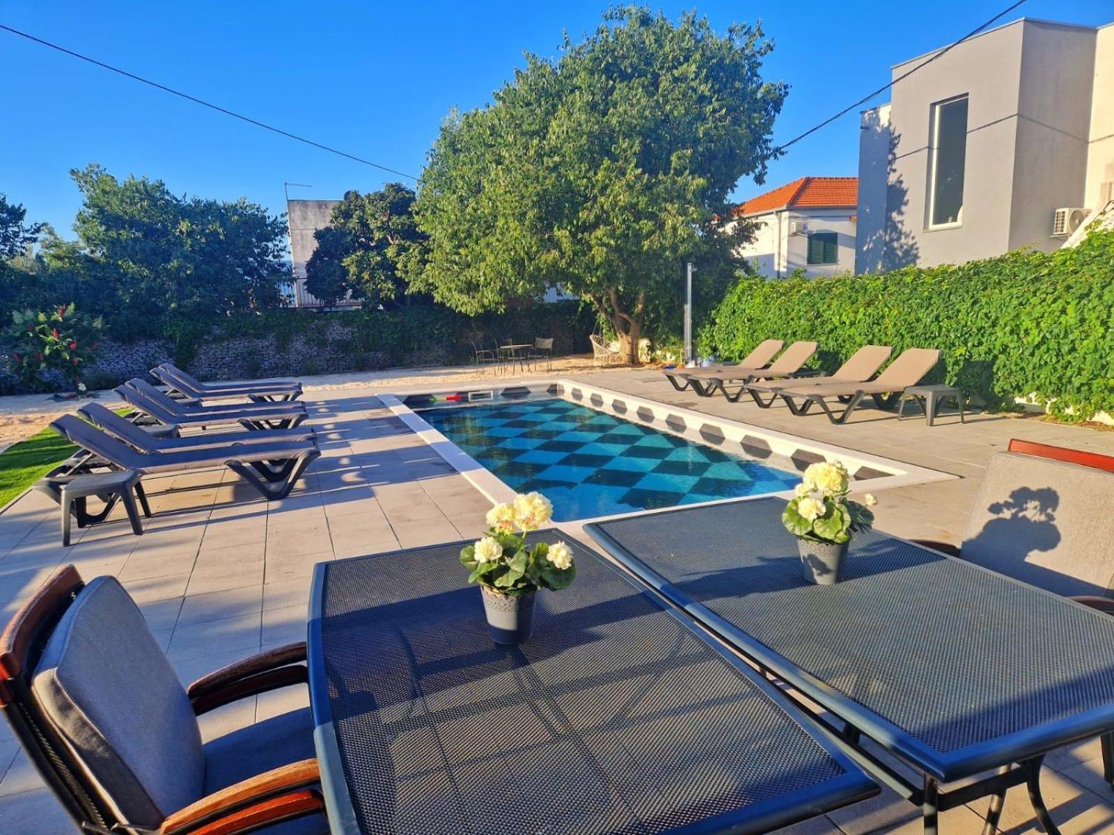Holiday Home Nino With Amazing Swimming Pool Slatine Eksteriør billede